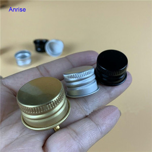 18mm 20mm 24mm <strong>28mm</strong> 18/410 20/410 24410 Size Essential Oil Bottle Screw Lids Gold Silver Aluminum Metal Caps - Product Image 4
