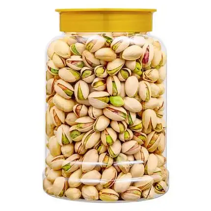 Bazhijinmao [Hot Koop] 500G Originele Kleur Geen Gebleekte Noten Snacks Gedroogde Vruchten Pistache Zout Gebakken Pistachenoten