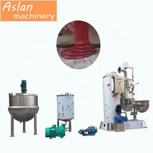 Vacuum Sugar Boiler for Toffee Production Line Soft Candy Making Sugar Cooker