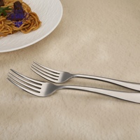 Ensemble de couverts en acier inoxydable 430 pour mariage, argenterie avec finition polie miroir