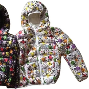 1-8Y REVERSIBLE con capucha Ultra ligero plegable niña niño ropa de invierno niños chaqueta para niños prendas de vestir chaqueta de plumón para niños - Product Image 1