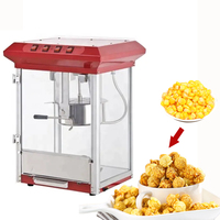 Machine à popcorn commerciale à marque propre en gros, mini machine à popcorn automatique, machine à popcorn commerciale au gaz et électrique