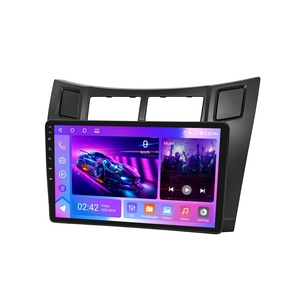 Sistema de Navegación GPS para Auto Android Rhythm con Pantalla Táctil de 9 Pulgadas, Carplay, Bluetooth, Seguridad, Asistencia de Seguros para Toyota Yaris Vios 2007-2012 - Product Image 1