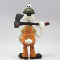 Juguetes de Vinilo Personalizados de Buena Calidad, Exquisitas Figuras de Acción de Anime Sofubi de Resina de PVC para Exhibición en el Hogar