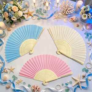 Personalized <b>Wedding</b> Handheld <b>Fans</b>, Custom Engraved Folding <b>Fans</b> <b>for</b> <b>Guests</b>, <b>Wedding</b> Ceremony Favors, Gift <b>for</b> Bridal Shower - Product Image 4