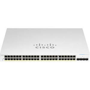CBS220-48P-4G CBS220-48P-4G-CN Business 220 Series Smart <b>Switches</b> 48 Port Poe Layer 2/ 3 Industrial <b>Ethernet</b> <b>Switch</b> CBS220-48P-4 - Product Image 1