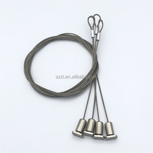 Prix usine <span class=keywords><strong>Suspension</strong></span> simple cintre câble métallique câble pour pot de fleurs Cage à oiseaux <span class=keywords><strong>plante</strong></span> Pot Vase suspendu - Product Image 2