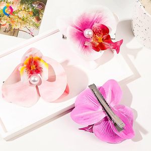 Têtes d'orchidées papillon artificielles en latex au toucher réel pour la décoration de bouquets floraux à la maison, au bureau, pour les mariages, les fêtes, et les projets de bricolage - Product Image 3