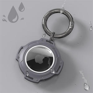 Airtags Holder Air Tag Case con llavero Anti-Scratch Key Chain para <span class=keywords><strong>AirTag</strong></span>, accesorios para <span class=keywords><strong>Airtag</strong></span> <span class=keywords><strong>GPS</strong></span> Finder Tracker - Product Image 2