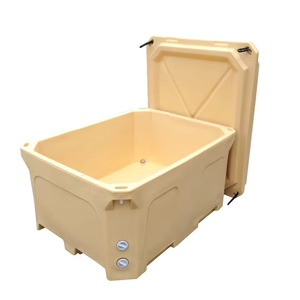 360 660 1000L rotomolded cá vận chuyển Totes cá sống lưu trữ cách nhiệt container cá bin với PU - Product Image 2