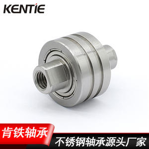 Boîtier de roulement en acier inoxydable SUS304 non standard à double rangée S6901Z, avec roulement à billes à double gorge, anneau extérieur - Product Image 5