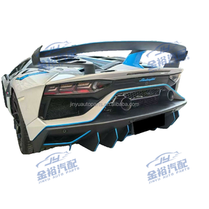 Kit Surround in fibra di alta qualità gruppo paraurti anteriore SVJ modifica paraurti posteriore aggiornamento per <span class=keywords><strong>Lamborghini</strong></span> <span class=keywords><strong>Aventador</strong></span> LP700 - Product Image 5