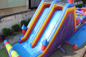 Jeux gonflables d'extérieur de haute qualité, parcours d'obstacles gonflable pour adultes, château gonflable combiné, châteaux gonflables à vendre - Product Image 6