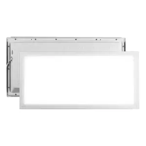 批发低价发光二极管天花板超薄嵌入式方形发光二极管面板灯带接线盒