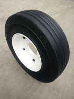Offre Spéciale bon prix modèle de nervure solide pneus 400x8 3.75 pour GSE avec 5 trous roue