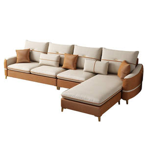 Ensemble de canapé modulaire économique, écologique et durable avec rembourrage en éponge pour salon moderne - Product Image 5