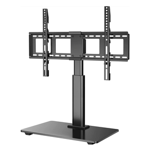 Swivel <strong>Universal</strong> <strong>Table</strong> <strong>Top</strong> <strong>TV</strong> Base for 32 to 65 Inch LCD LED 4K Flat Screen <strong>TV</strong> Height Adjustable <strong>TV</strong> Mount <strong>Stand</strong>
