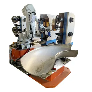 Rectificadora de hierro fundido Unidad compleja de robot de pulido y pulido de tuberías de gas natural