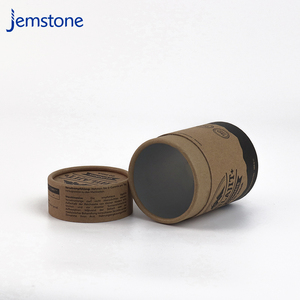 Tubo de Papel Kraft Marrón Ecológico de Grado Alimenticio para Envasado de Té, Diseño Personalizado para Dulces, Gomitas, Suplementos de Café - Product Image 4