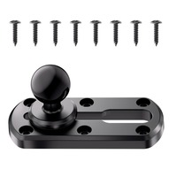 Rail de glissière d'extension pour kayak de pêche, rail de guidage fixe à vis, support de téléphone pour console centrale de voiture et kayak, rail de glissière à rotule en T
