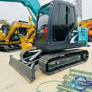 <span class=keywords><strong>Mini</strong></span>-excavatrice sur chenilles <span class=keywords><strong>d</strong></span>'<span class=keywords><strong>occasion</strong></span> Kobelco SK75, cuve de 0,4 m, moteur Isuzu 42 kW et pompe fabriqués au Japon - Product Image 5