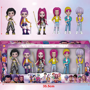 Demon Hunters Figurine Dolls Figurines 6 Pièces PVC Figurines