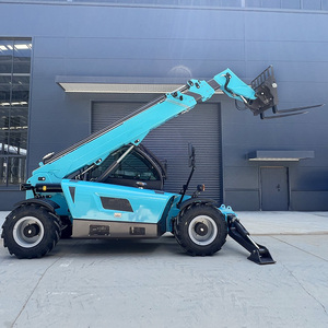 Китайский высококачественный телескопический погрузчик Tienu 6-9 тонн, 7-10 метров, с заменяемым ковшом - Product Image 2