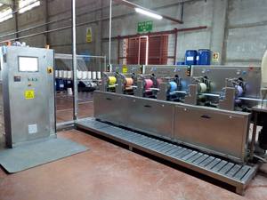 Nueva máquina de teñido de hilo de tejer a mano de lana multicolor con motor y bomba de componentes básicos - Product Image 4