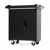 Armoire à outils mobile robuste à 1 tiroir et double porte en acier pour atelier et garage – Approvisionnement direct usine