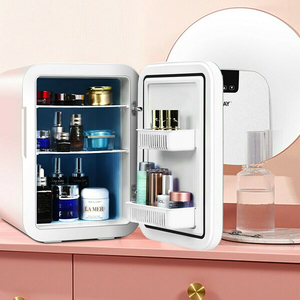 Mini Refrigerador Portátil de 20L con Pantalla Digital Táctil, Bajo Nivel de Ruido, Enfriador para Hogar, Oficina, Dormitorio, Cuidado de la Piel y Bebidas - Product Image 1