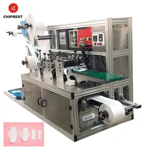 Factory Price Automatic 40-60 Piece/Min Produce Hygiene Cotton Type Sanitary Napkin China Ladies Sanitary Pads Making Machine