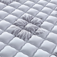 Enru – matelas de lit à ressorts en tissus tricotés de 11 pouces d'épaisseur, 3 zones de poche, mousse enroulée OEM/ODM, emballage compressé moyennement doux