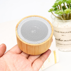 Promotional <strong>Gift</strong> Bamboo Wooden Bluetooth Speaker Multifunctional Portable with TF Card Play Music <strong>Feature</strong> Business Souvenir <strong>Gift</strong> - Product Image 6