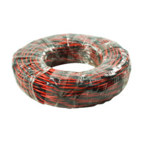 Cable de Par Trenzado RVS, Tamaños 2x0.75, 2x1.0, 2x1.5, Colores Rojo/Azul, Rojo/Negro, para Audio de Cine en Casa, Precio Directo de Fábrica