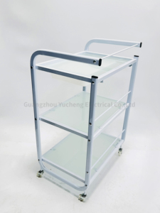 Chariot de Salon de Beauté Grande Taille en Verre de Haute Qualité pour Équipement et Outils de Beauté - Vente Chaude - Product Image 4