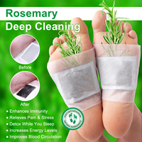Offre Spéciale 100% Naturel Romarin Bambou Detox Minceur Pied Patch pour un Meilleur Sommeil Promotion Relaxation