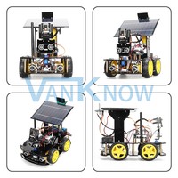Kit de Démarrage Robot ESP32 à Recharge Solaire Complet DIY pour Électronique, Robot d'Intelligence Artificielle