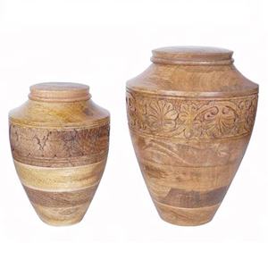 Urne funéraire américaine en bois pour cendres humaines, urne de crémation en bois, urne d'embalsamation en bois, urne décorative - Product Image 2