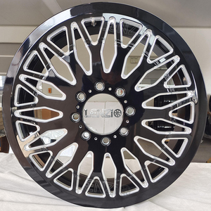Jantes forgées peintes sur mesure de 28 pouces, en alliage d'aluminium 6061-T6, largeur : 8,25. Garantie d'un an. - Product Image 3
