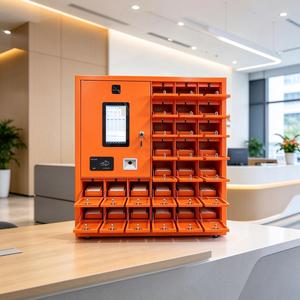Système de gestion de clés intelligent RFID <span class=keywords><strong>pour</strong></span> le suivi des actifs, avec détection de clés, système Android 11 et code source SDK <span class=keywords><strong>pour</strong></span> la location de voitures et les administrations - Product Image 1