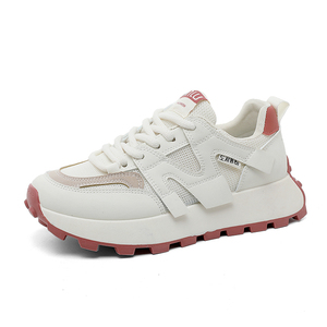   Chaussures décontractées sportives à lacets pour femmes, tendance mode 2026, maille respirante, antidérapantes, automne/printemps/été, fabriquées en Chine - Product Image 5