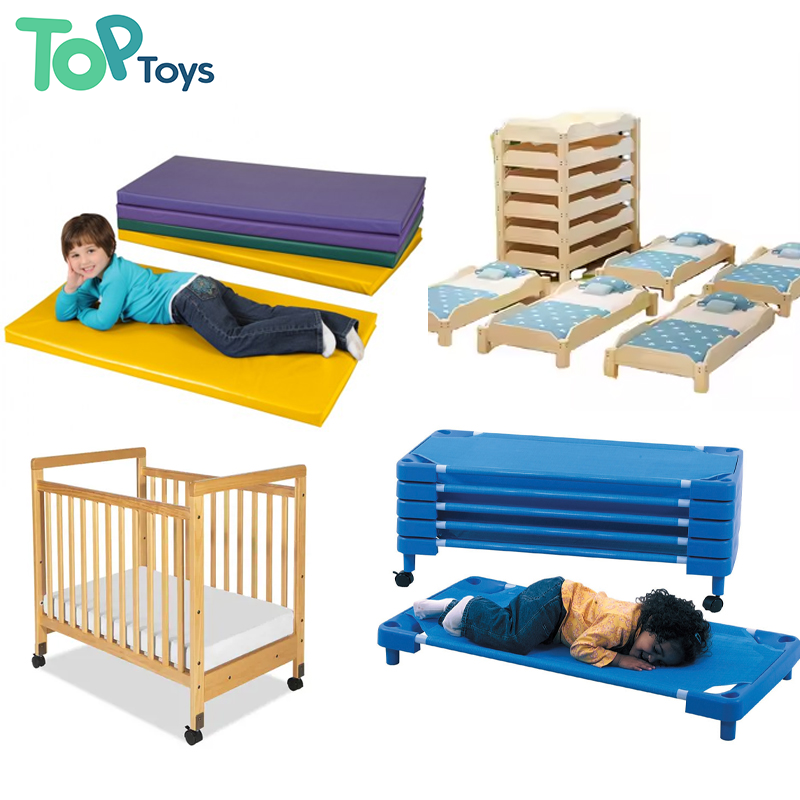 Montessori Kindergarten Single Bed Stackable Nap