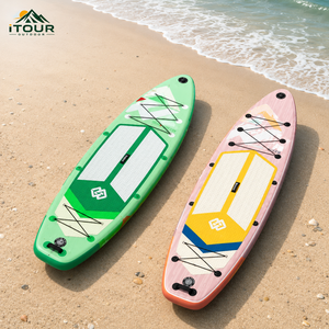 Planche de <span class=keywords><strong>paddle</strong></span> <span class=keywords><strong>gonflable</strong></span> en PVC d'usine OEM, planche de surf à pagaie légère et stable pour adultes, idéale pour le lac et la plage - Product Image 2