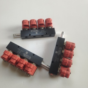 CNG-Gas-Zubehör und -Armaturen Aluminium-Führungsschiene für 4-Zylinder-Kraftstoffeinspritzer von CNG-Fahrzeugen CNG-Gasbetriebene Schienenfahrzeuge - Product Image 1