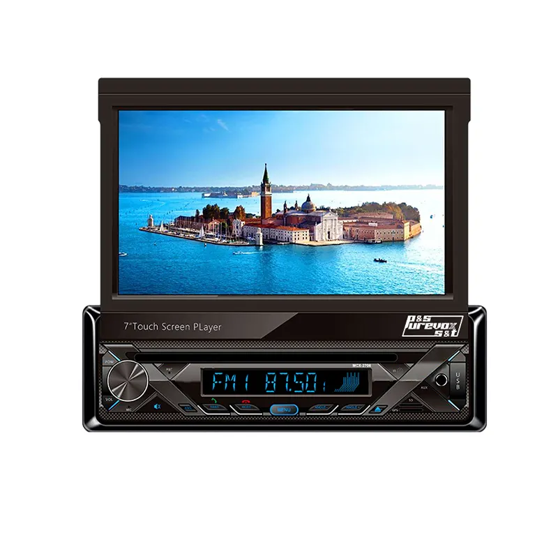 Universal 7inch Car Multimedia Monitor Android Touch Screen Headrest Fixed Panel Car Dvd Player For Sale