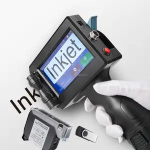 Bentsai Easy Operation MINI Inkjet Printer For Number QR Bar Code Expiry Date Aqueous & Solvent Ink With Wifi Connection