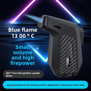 Spitfire Gun Allumeur de moxibustion pour cigare Charge directe Allume-<span class=keywords><strong>flamme</strong></span> bleue - Product Image 2