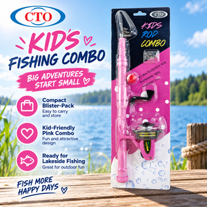 <span class=keywords><strong>Canne</strong></span> à pêche télescopique rose 165 cm à <span class=keywords><strong>5</strong></span> sections et combo moulinet pour la pêche en lac, rivière et étang – Fournisseur OEM CTO - Product Image 3
