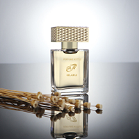 Flacons de parfum de luxe vides en verre avec bouchon en acrylique, disponibles en 50 ml et 100 ml, personnalisables