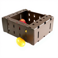 Conteneur / Boîtes d'expédition en PP ondulé recyclables et personnalisables pour boissons, bière, usage industriel, pliables / repliables